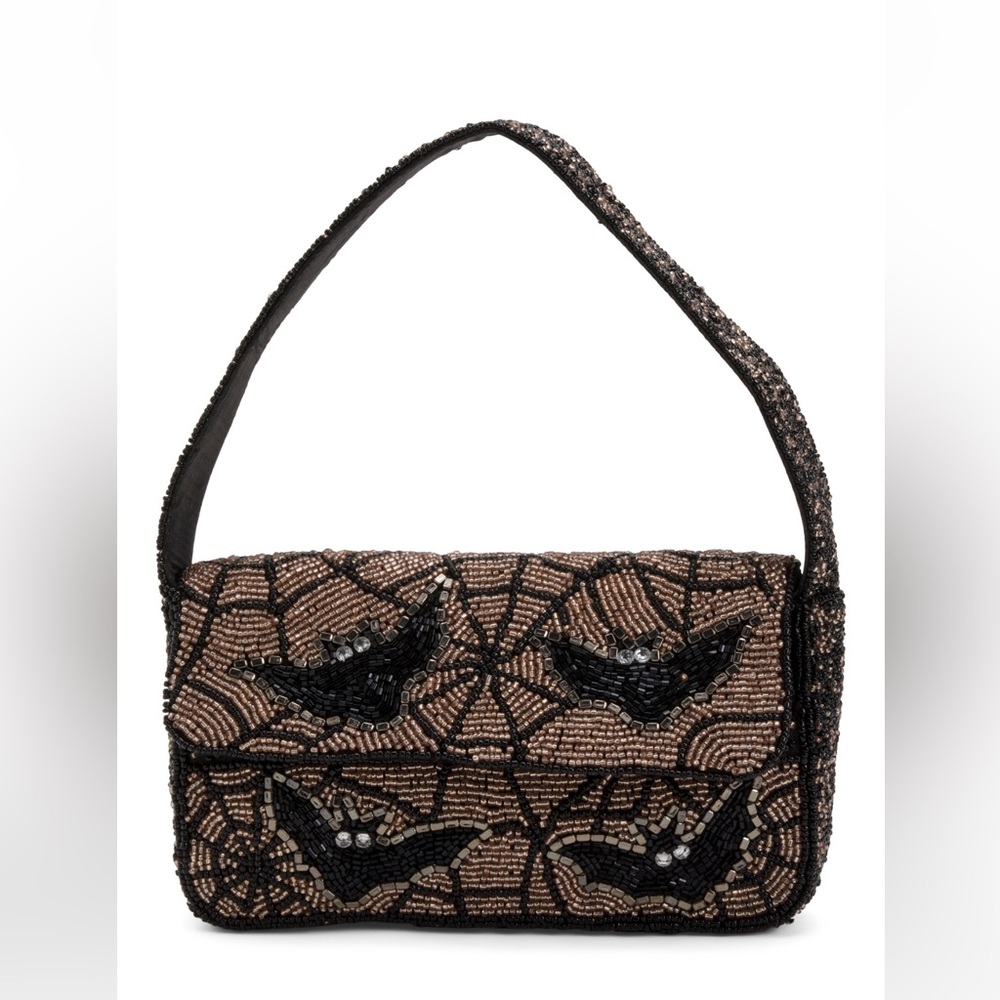 Viral Bat Beaded Bag